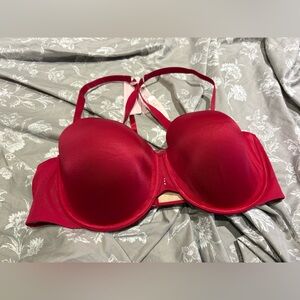 NWT Victoria’s Secret red biofit multi way bra 40D